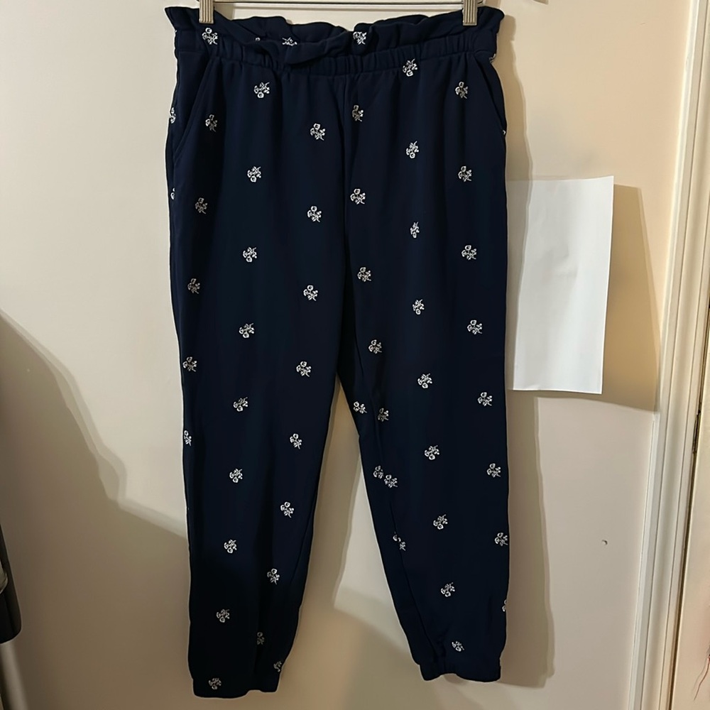 Draper James cotton sweat pants size L
